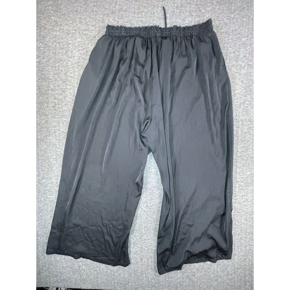 Summersalt The Silky Luxe Palazzo Pant Black Size 1XL Resort Coverup Wide Leg - Picture 11 of 13